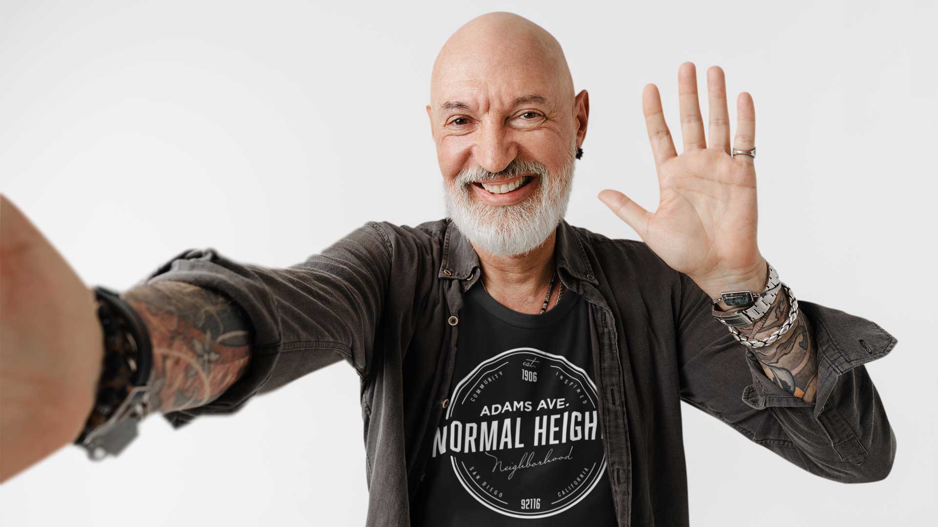 Normal Heights Shirt Mockup