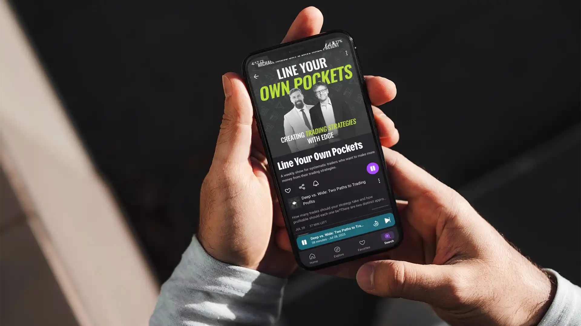 Podcast tshirt mockup