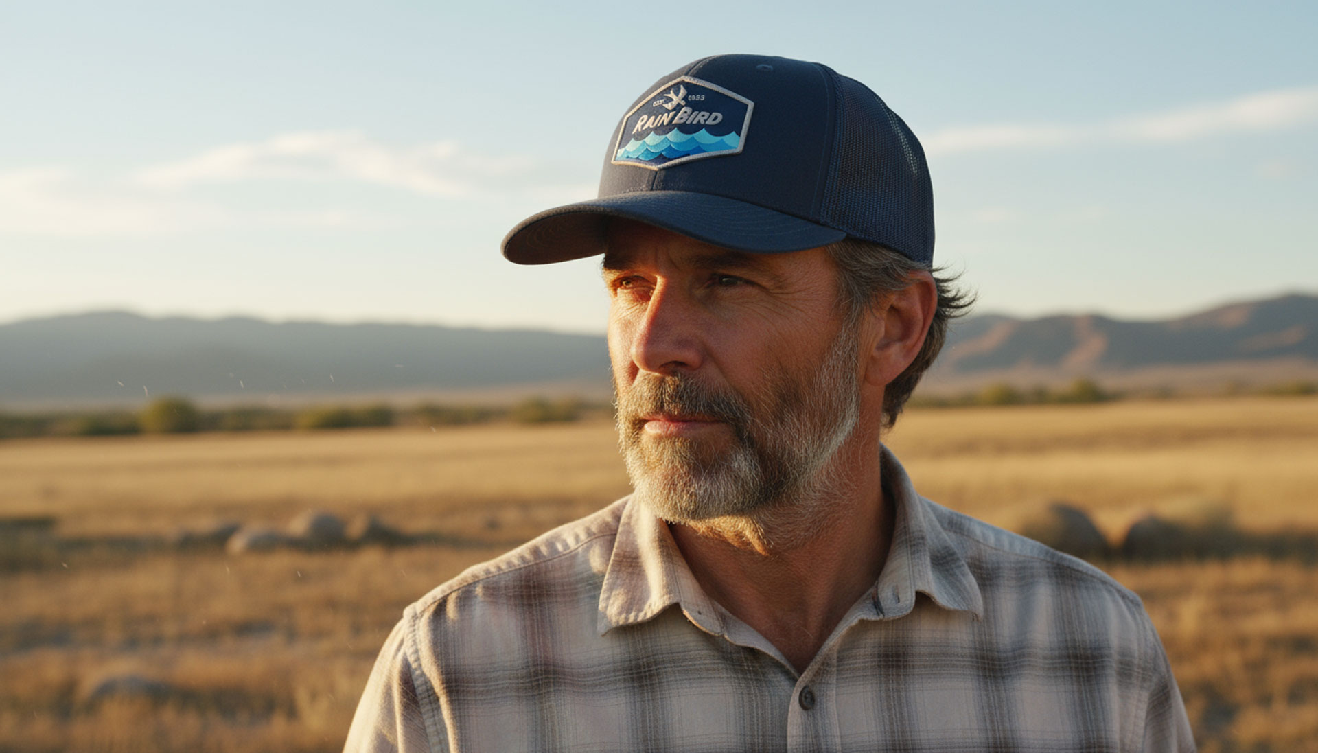 Rainbird Hat Patch Design